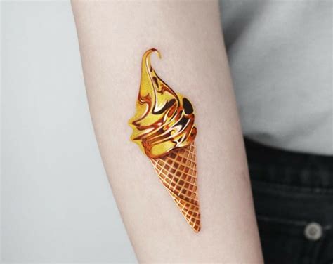 ice cream cone tattoo meaning